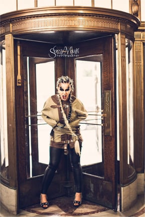 Beauty In Chaos (Straight Jacket) - Sassy Mouth Photography 